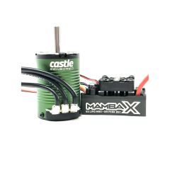 Castle Creations Mamba X SCT waterproof regelaar met 1410-3800Kv Sensored Brushless Motor