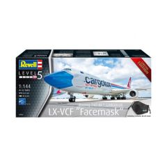 Revell 1/144 Boeing 747-8F Cargolux LX-VCF Facemask