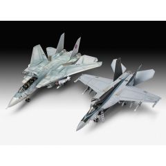 Revell F/A-18E Super Hornet & Maverick`s F-14D Tomcat