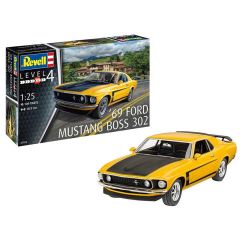 Revell 1/25 69 Ford Mustang Boss 302