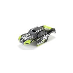 1/10 Body, Painted, Black/Green (ECX230017)