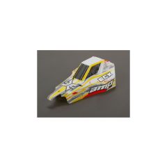 1/10 Body, Painted, White/Red (ECX230020)