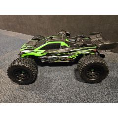 Tweedehands Traxxas XRT Brushless Monster Truck RTR - Groen (nieuwe wielen)