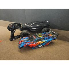 Tweedehands Traxxas Rustler 4x4 VXL met diverse upgrades