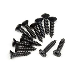 Tp. flat head screw m2.6x12mm (12pcs)