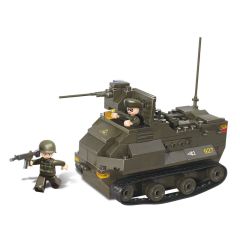 Sluban Army Armoured Personnel Carrier bouwstenen set (M38-B0281)