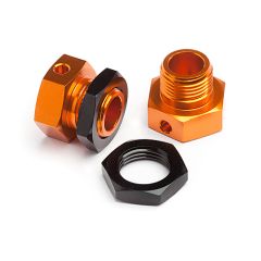 HPI - 6.7mm Hex Wheel Adapter Trophy Buggy (Orange/Black) (101792)