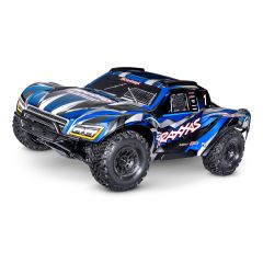 Traxxas Maxx Slash 6S brushless shortcourse truck RTR - Blauw