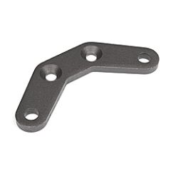 Front upper brace 6x60x4mm (gunmetal)