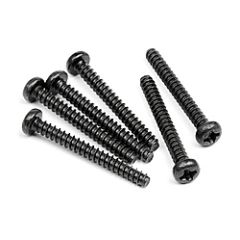 Tp. button head screw m3x25mm (6pcs)