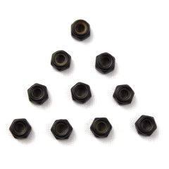 M3 Lock Nut black (10pcs) (120964)