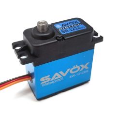 Savox SW-1212SG Plus digitale waterproof (High Voltage) Servo 46kg