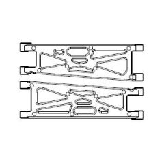 Front lower suspension arm set (124102)