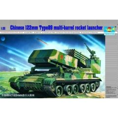 Trumpeter 1/35 Chinese 122mm Type89 multi-barrel rocket launcher