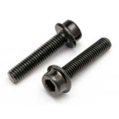 Flanged cap head screw m5x22mm (2pcs)