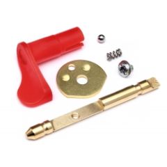 Carburetor choke shaft kit