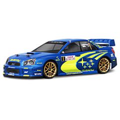 Subaru impreza wrc 2004 monte carlo rally edition body shell (190mm/wb255mm)