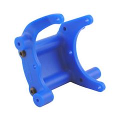 RPM Rear Bumper Mount voor Traxxas - Blauw (Rust/Stamp/Bandit/Slash 2WD)