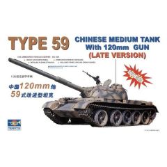 Trumpeter 1/35 Chinese Medium Tank Type 59 wth 120 mm Gun