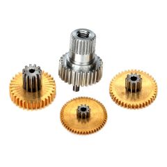 Gear set, metal (for 2080X micro waterproof servo) (TRX-2082X)