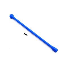 Driveshaft, center, plastic (blue) / Screw pin (TRX-6756)