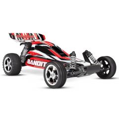 Traxxas Bandit XL-5 electro buggy RTR - Rood (zonder accu & lader)