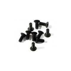 Flat head screw m3x8mm (hex socket/10pcs)