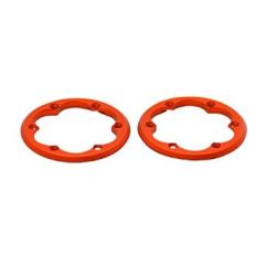 2.2 VWS Machined Beadlock Rings  (Orange)  (2pcs) (AX08132)