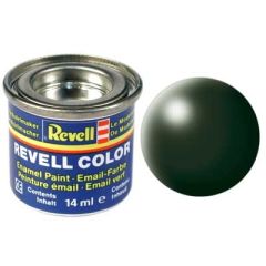 Revell Enamel NR.363 Donkergroen Zijdemat  - 14ml