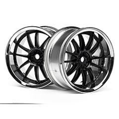 Work xsa 02c wheel 26mm chrome/black (3mm offset)