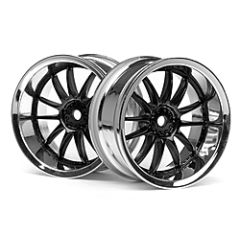 Work xsa 02c wheel 26mm chrome/black (6mm offset)