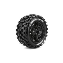 Louise X Mcross X-Maxx MFT Banden Set op Zwarte Velgen 24mm hex