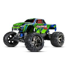 Traxxas Stampede VXL brushless monster truck RTR - Magnum 272R Transmissie - Groen