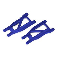 Suspension arms, blue, front/rear (left & right) (2) (heavy duty, cold weather material) (TRX-3655P)