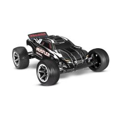 Traxxas Rustler XL-5 electro truggy RTR - Zwart