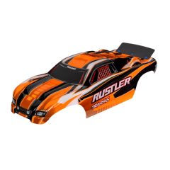 Traxxas - Body, Rustler, orange (TRX-3750T)