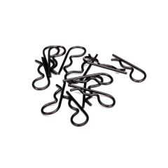 Traxxas - Body clips, heavy duty (black) (12) (TRX-3934A)