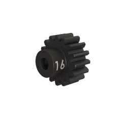 Gear, 16-T pinion (32-p), heavy duty (machined, hardened steel) (TRX-3946X)