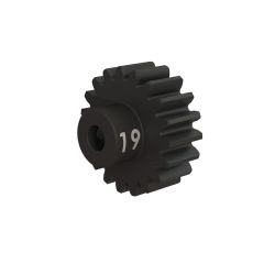 Gear, 19-T pinion (32-p), heavy duty (machined, hardened steel) (TRX-3949X)