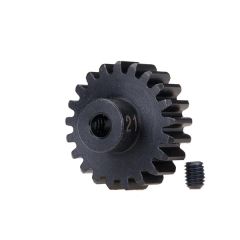 Gear, 21-T pinion (32-p), heavy duty (machined, hardened steel) (TRX-3951X)