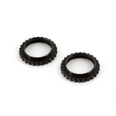 Aluminium Shock Collar (Black) (2PCS) (AR330211)