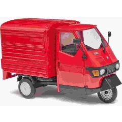 Busch 1/43 Piaggio Ape 50M - Rood