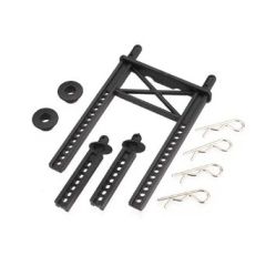 Body mount, rear/ body mount posts, front (2)/body washer, rear (2)