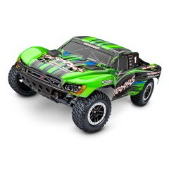 Traxxas Slash 2WD BL2-S Brushless Short Course RTR - Groen