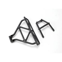 Bumper, rear/ brace, rear (TRX-5936)