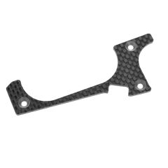 Team Corally - Suspension arm stiffener - Lower Front - Left - Graphite 3mm - 1 pc