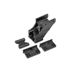 Team Corally - Wing Mount - V2 - Adjustable - Composite - 1 Set