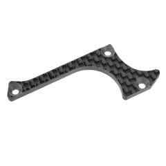 Team Corally - Suspension arm stiffener - A - Lower Front - Right - Graphite 3mm - 1 pc