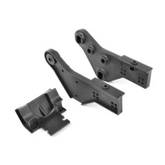 Team Corally - Wheelie Bar Mount - Left-Right - Composite - 1 set