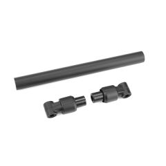 Team Corally - Chassis Tube - Front - 110mm - Aluminum - Black - 1 Set